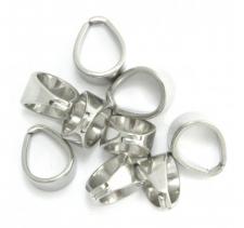 Stainless Steel Bail Jewelry Part 24pcs